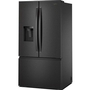 Réfrigérateur trois portes avec porte à deux battants autoportant de 36 po, 30 pi³. avec système distributeur d'eau et de glaçons externe Whirlpool - WRFF3536SV