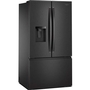 Réfrigérateur trois portes avec porte à deux battants autoportant de 36 po, 30 pi³. avec système distributeur d'eau et de glaçons externe Whirlpool - WRFF3536SV