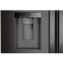 Réfrigérateur trois portes avec porte à deux battants autoportant de 36 po, 30 pi³. avec système distributeur d'eau et de glaçons externe Whirlpool - WRFF3536SV