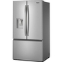 Réfrigérateur trois portes avec porte à deux battants autoportant de 36 po, 30 pi³. avec système distributeur d'eau et de glaçons externe Whirlpool - WRFF3536SZ