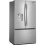 Réfrigérateur trois portes avec porte à deux battants autoportant de 36 po, 30 pi³. avec système distributeur d'eau et de glaçons externe Whirlpool - WRFF3536SZ