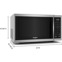 Four à micro-ondes de comptoir de 0,9 pi³. Whirlpool - WMCS3019RS
