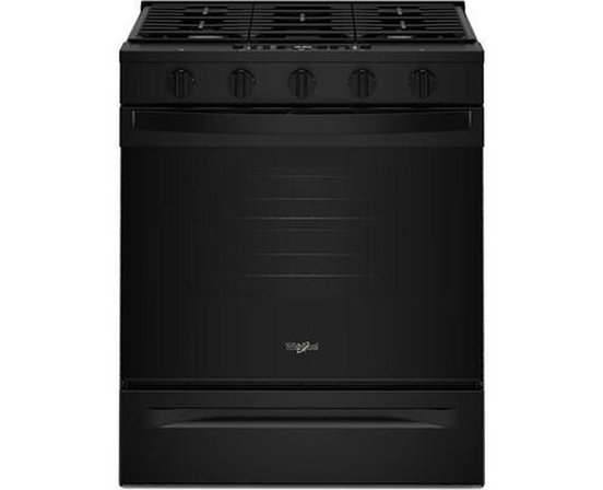 Cuisinière encastrable à gaz de 30 po avec Wi-Fi Whirlpool - WSGS5030SB