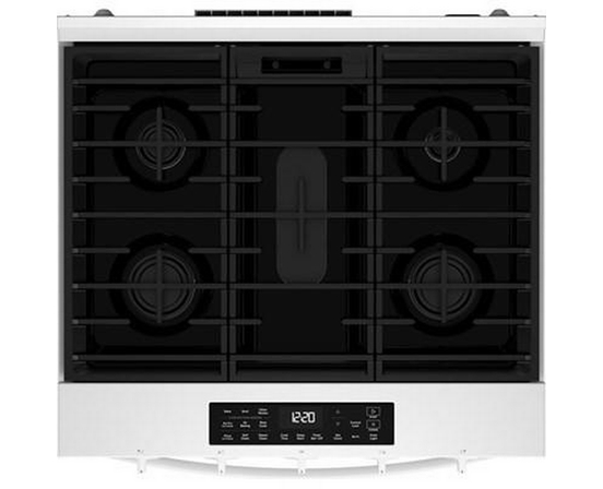 Cuisinière encastrable à gaz de 30 po avec Wi-Fi Whirlpool - WSGS5030SW