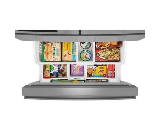 Réfrigérateur à portes françaises et capacité familiale et tiroir à températures flexibles de 29 pi cu Whirlpool - WRMF3536SZ