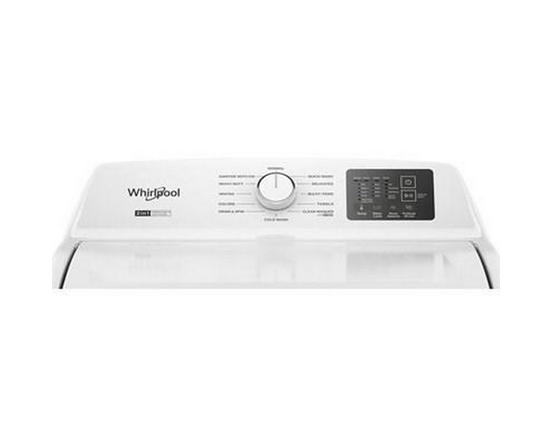 Laveuse à chargement vertical de 4,8 pi³. avec agitateur amovible 2-en-un Whirlpool - WTW4107SW
