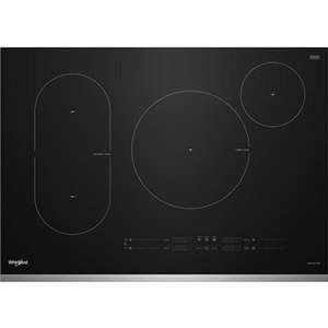 Table de cuisson à induction intelligente de 30 po avec technologie Temp Cook™ Whirlpool - WCIT7030SS