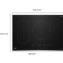 Table de cuisson à induction intelligente de 30 po avec technologie Temp Cook™ Whirlpool - WCIT7030SS