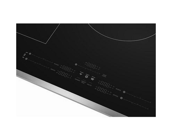 Plaque de cuisson à induction intelligente de 36 po avec technologie Temp Cook™ et revêtement WipeClean™ Whirlpool - WCIT7536SS