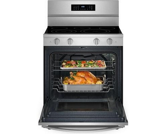 Cuisinière électrique autoportante de 30 po avec technologie de cuisson à air Whirlpool - YWFES7030SZ