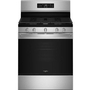 Cuisinière à gaz de 30 po avec technologie de cuisson à air et nettoyage à la vapeur Whirlpool - WFGS4530SZ