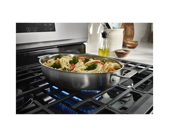 Cuisinière à gaz de 30 po avec technologie de cuisson à air et nettoyage à la vapeur Whirlpool - WFGS4530SZ