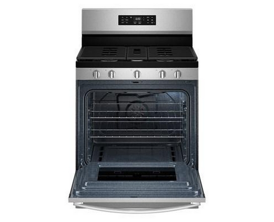 Cuisinière à gaz de 30 po avec technologie de cuisson à air et nettoyage à la vapeur Whirlpool - WFGS4530SZ