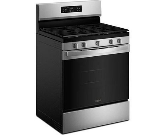 Cuisinière à gaz de 30 po avec technologie de cuisson à air et nettoyage à la vapeur Whirlpool - WFGS4530SZ