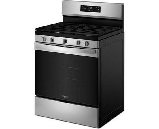 Cuisinière à gaz de 30 po avec technologie de cuisson à air et nettoyage à la vapeur Whirlpool - WFGS4530SZ
