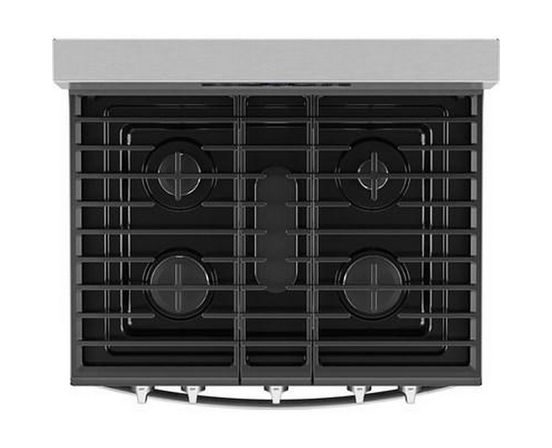 Cuisinière à gaz de 30 po avec technologie de cuisson à air et nettoyage à la vapeur Whirlpool - WFGS4530SZ