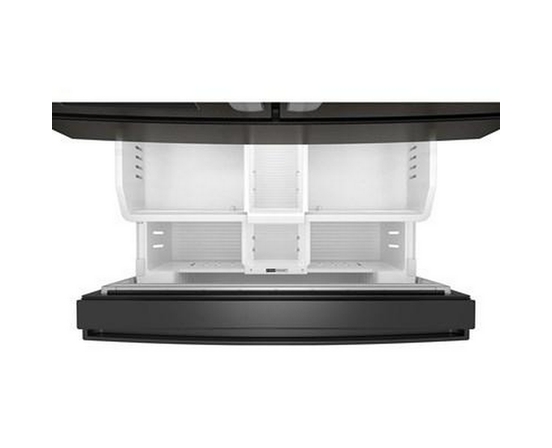 Réfrigérateur quatre portes à porte à deux battants de 36 po avec système de distribution d'eau et glaçons Whirlpool - WRMF3636SV