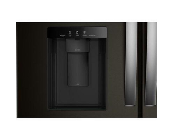 Réfrigérateur quatre portes à porte à deux battants de 36 po avec système de distribution d'eau et glaçons Whirlpool - WRMF3636SV