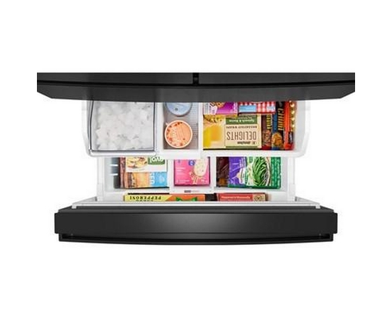 Réfrigérateur à portes françaises et à capacité familiale et tiroir à températures flexibles de 30 pi cu Whirlpool - WRMF3336SV