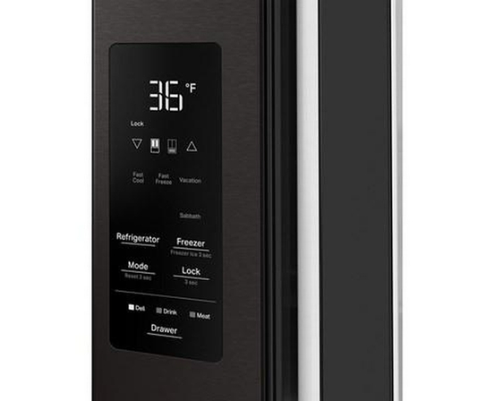 Réfrigérateur à portes françaises et à capacité familiale et tiroir à températures flexibles de 30 pi cu Whirlpool - WRMF3336SV
