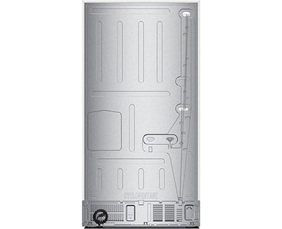 Réfrigérateur à portes françaises et à capacité familiale et tiroir à températures flexibles de 30 pi cu. Whirlpool - WRMF3336SW