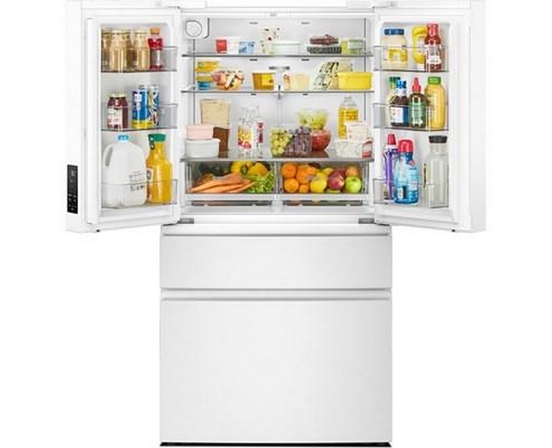Réfrigérateur à portes françaises et à capacité familiale et tiroir à températures flexibles de 30 pi cu. Whirlpool - WRMF3336SW