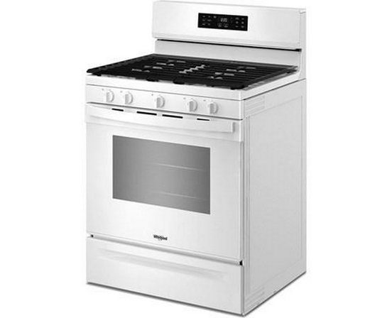 Cuisinière à gaz de 30 po avec technologie de cuisson à air et nettoyage à la vapeur Whirlpool - WFGS4530SW