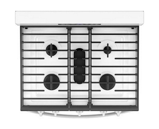 Cuisinière à gaz de 30 po avec technologie de cuisson à air et nettoyage à la vapeur Whirlpool - WFGS4530SW