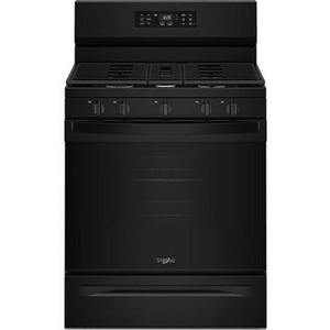 Cuisinière à gaz de 30 po avec technologie de cuisson à air et nettoyage à la vapeur Whirlpool - WFGS4530SB