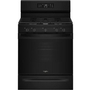 Cuisinière à gaz de 30 po avec technologie de cuisson à air et nettoyage à la vapeur Whirlpool - WFGS4530SB