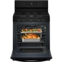 Cuisinière à gaz de 30 po avec technologie de cuisson à air et nettoyage à la vapeur Whirlpool - WFGS4530SB