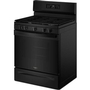 Cuisinière à gaz de 30 po avec technologie de cuisson à air et nettoyage à la vapeur Whirlpool - WFGS4530SB
