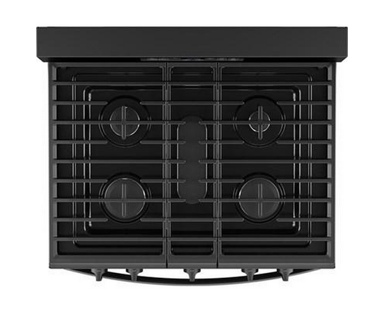 Cuisinière à gaz de 30 po avec technologie de cuisson à air et nettoyage à la vapeur Whirlpool - WFGS4530SB