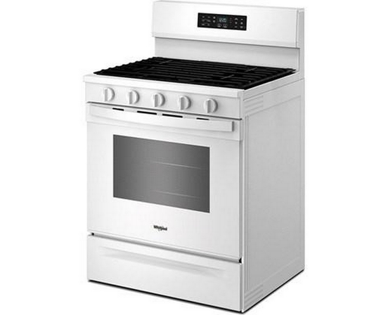 Cuisinière à gaz de 30 po avec technologie de cuisson à air Whirlpool - WFGS5730SW