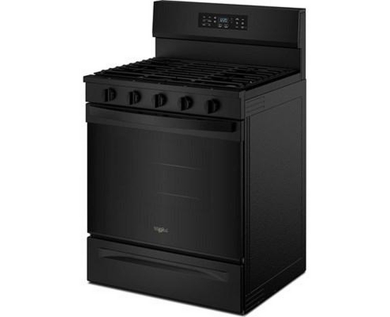 Cuisinière à gaz de 30 po avec technologie de cuisson à air Whirlpool - WFGS5730SB