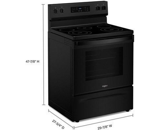 Cuisinière amovible électrique de 30 po Whirlpool - YWFES3330RB
