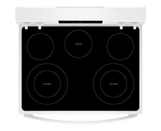 Cuisinière électrique de 30 po avec technologie de cuisson à air et nettoyage à la vapeur Whirlpool - YWFES4530SW