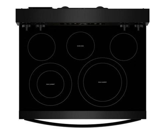 Cuisinière électrique de 30 po avec technologie de cuisson à air Whirlpool - YWFES5730SB