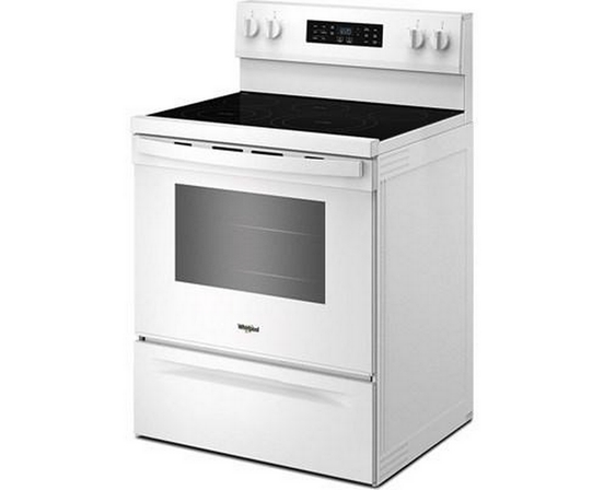 Cuisinière électrique de 30 po avec technologie de cuisson à air Whirlpool - YWFES5730SW