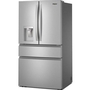 Réfrigérateur quatre portes à porte à deux battants de 36 po avec système de distribution d'eau et glaçons Whirlpool - WRMF3636SZ