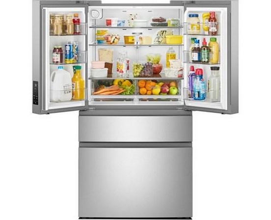 Réfrigérateur à portes françaises et à capacité familiale et tiroir à températures flexibles de 30 pi cu Whirlpool - WRMF3336SZ