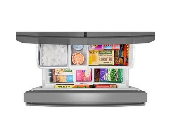 Réfrigérateur à portes françaises et à capacité familiale et tiroir à températures flexibles de 30 pi cu Whirlpool - WRMF3336SZ