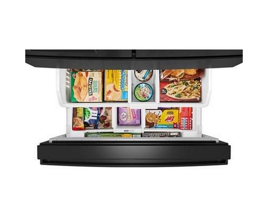 Réfrigérateur à portes françaises et capacité familiale et tiroir à températures flexibles de 29 pi. cu. Whirlpool - WRMF3536SV