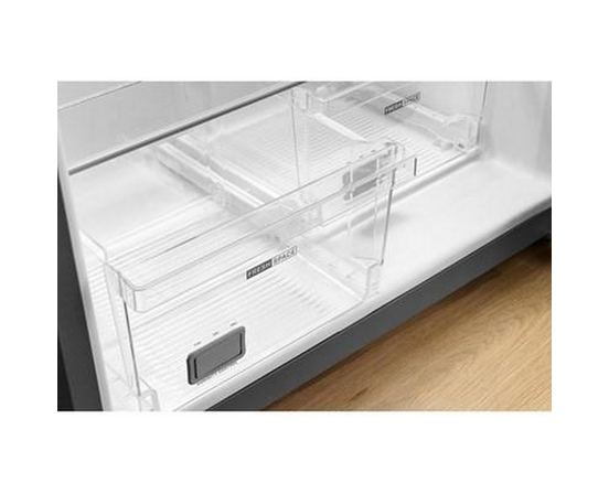 Réfrigérateur à congélateur supérieur de 29,5 po et 19 pi³ avec refroidissement à couverture totale Whirlpool - WRTX5419SB