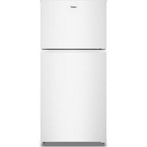 Réfrigérateur à congélateur supérieur de 29,5 po et 19 pi³ avec refroidissement à couverture totale Whirlpool - WRTX5419SW