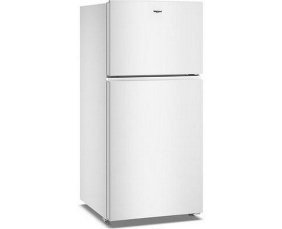 Réfrigérateur à congélateur supérieur de 29,5 po et 19 pi³ avec refroidissement à couverture totale Whirlpool - WRTX5419SW