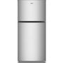 Réfrigérateur à congélateur supérieur de 29,5 po et 19 pi³ avec refroidissement à couverture totale Whirlpool - WRTX5419SZ