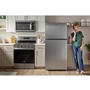 Réfrigérateur à congélateur supérieur de 29,5 po et 19 pi³ avec refroidissement à couverture totale Whirlpool - WRTX5419SZ