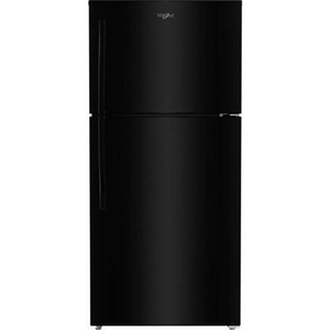Réfrigérateur à congélateur supérieur de 29,5 po de large avec système de refroidissement Total Coverage Whirlpool - WRTX7419SB