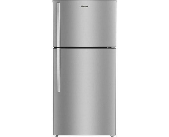 Réfrigérateur à congélateur supérieur de 29,5 po de large avec système de refroidissement Total Coverage Whirlpool - WRTX7419SZ